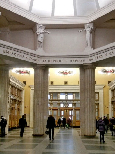 вестибюль станции Курская временно закрыт