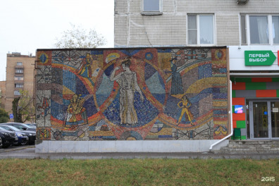 Мозаика об истории моды, ул. Измайловское шоссе, 6