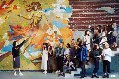 Мозаика в интерьере музея «Гараж», Крымский Вал, 9, с. 32