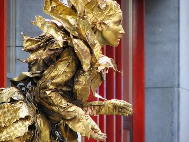 живые статуи3