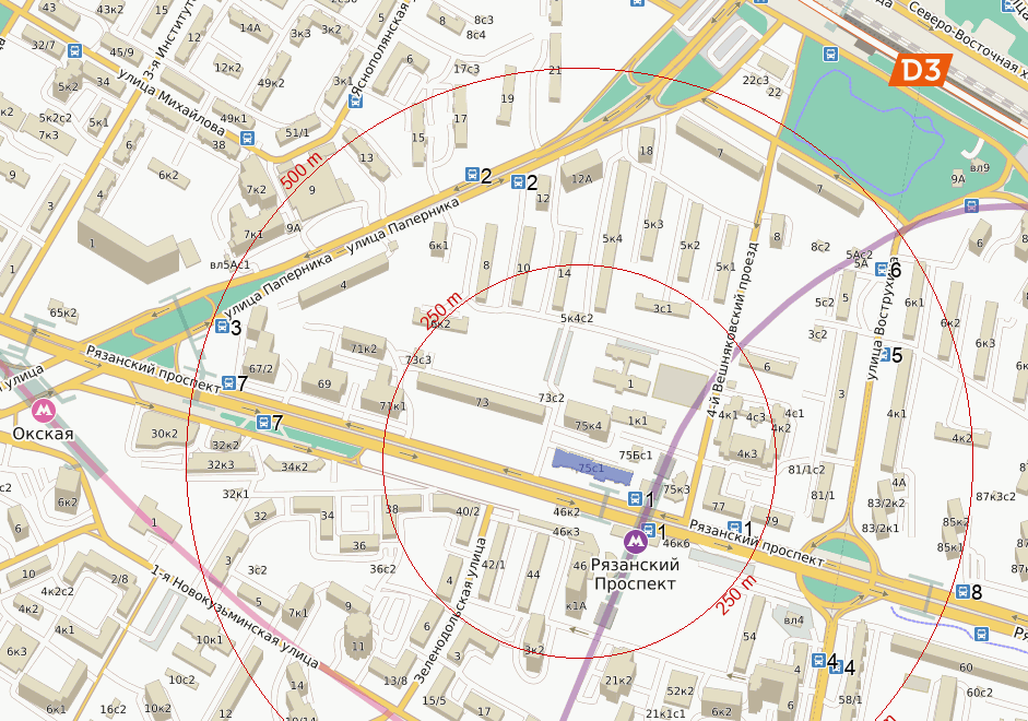 рязанский проспект, д. 1. рязанский проспект строение 1. москва, рязанский проспект, 86/1с1. 1.